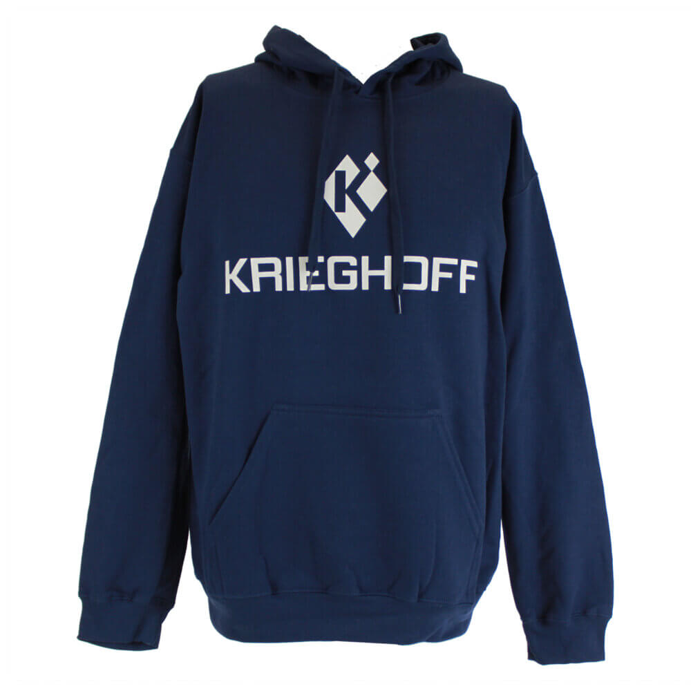 Krieghoff Hooded Sweatshirt, Navy Blue
